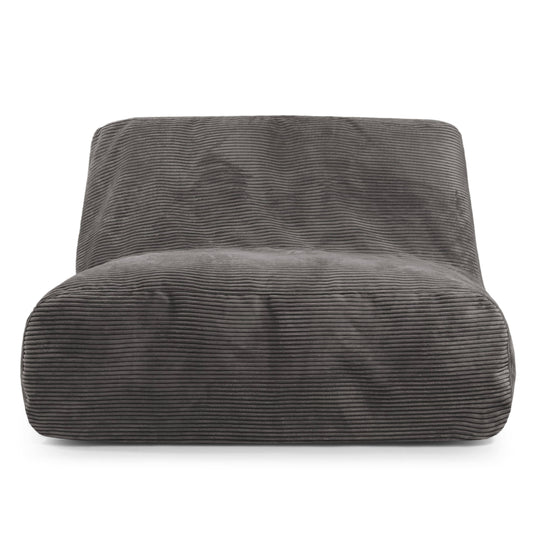 Pouf 2 places Géant en Velours Côtelé