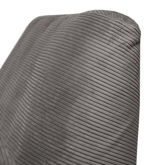 Pouf 2 places Géant en Velours Côtelé