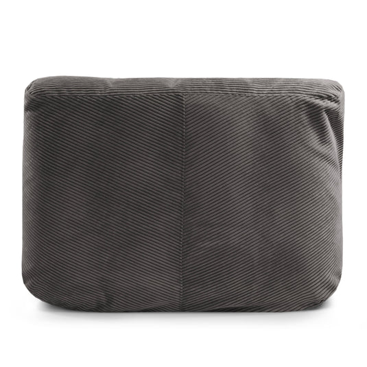 Pouf 2 places Géant en Velours Côtelé