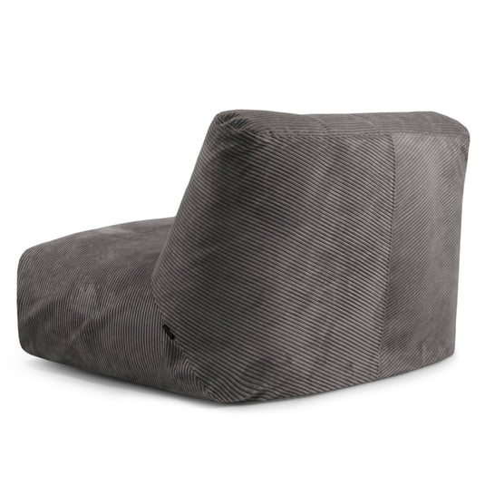 Pouf 2 places Géant en Velours Côtelé