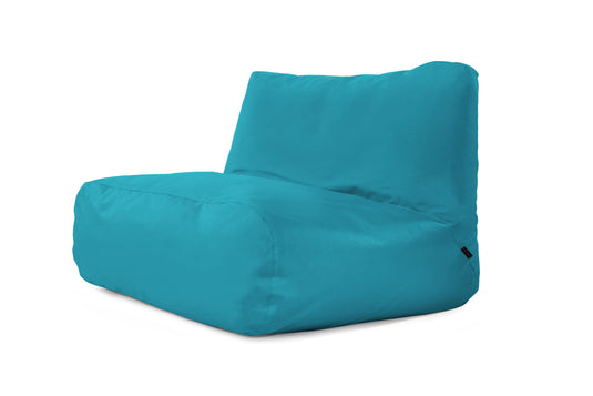 Pouf 2 places Géant pour Chambre Bleu Canard