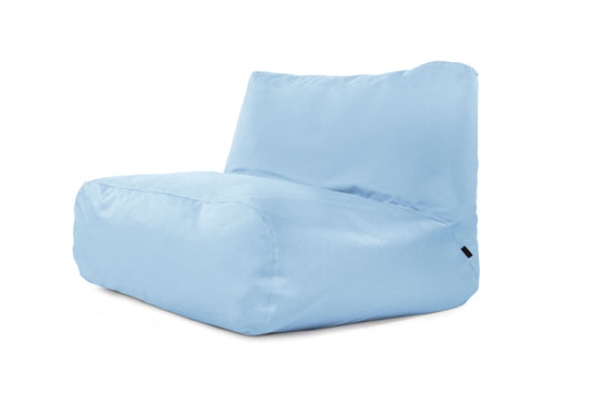 Pouf 2 places Géant pour Chambre Bleu Ciel
