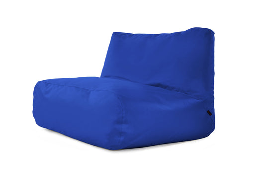 Pouf 2 places Géant pour Chambre Bleu Roi