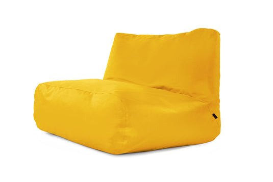 Pouf 2 places Géant pour Chambre Jaune Moutarde