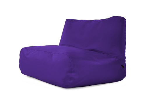 Pouf 2 places Géant pour Chambre Violet Magenta