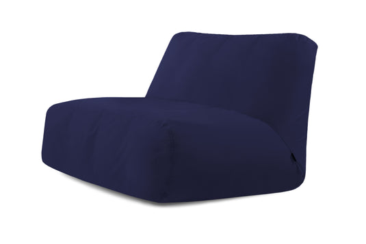 Pouf 2 places Géant pour Éxterieur Bleu Marine