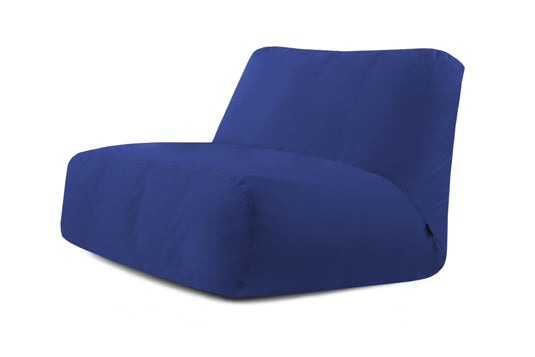 Pouf 2 places Géant pour Éxterieur Bleu Roi