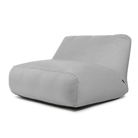 Pouf 2 places Géant pour Piscine Gris Anthracite