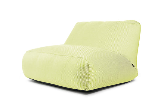 Pouf 2 places Géant pour Piscine Vert Citron