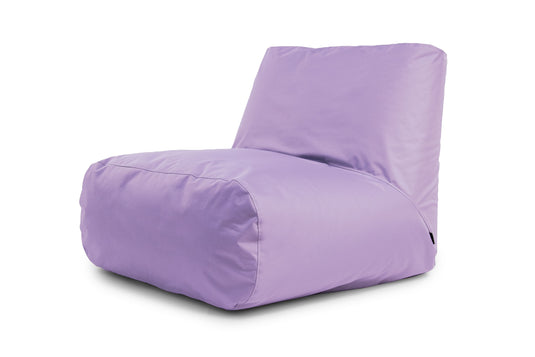 Pouf 2 places pour Chambre Mauve Lavande