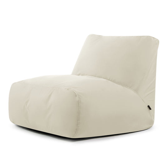 Pouf 2 places pour Éxterieur Beige Crème
