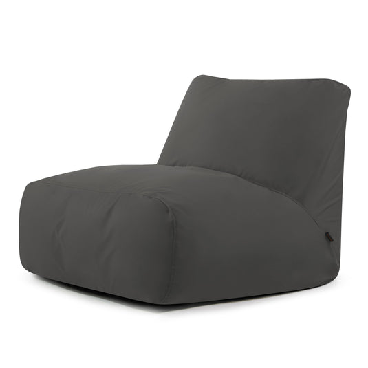 Pouf 2 places pour Éxterieur Gris Anthracite