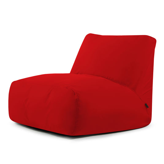 Pouf 2 places pour Éxterieur Rouge Cerise