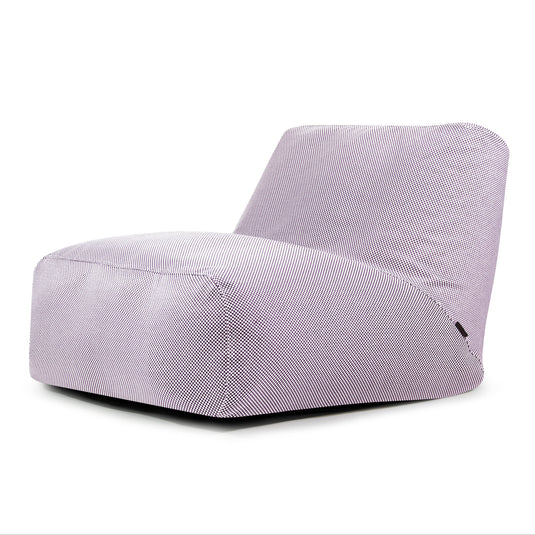 Pouf 2 places pour Piscine Violet Lavande