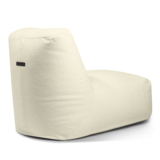 Pouf avec Dossier en Bouclette