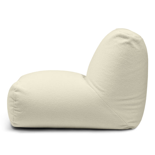 Pouf avec Dossier en Bouclette