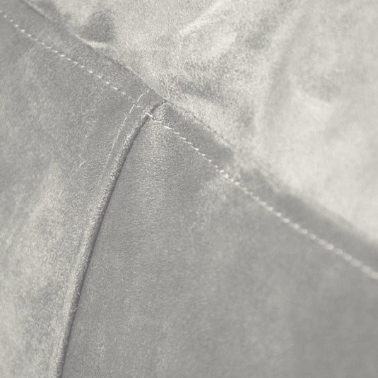 Pouf avec Dossier en Suede