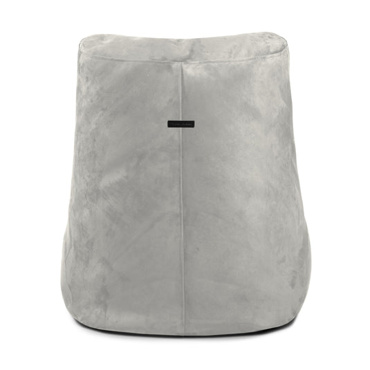 Pouf avec Dossier en Suede