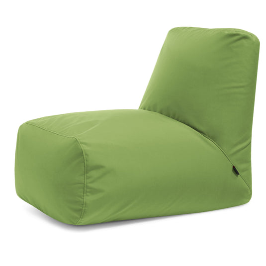 Pouf avec Dossier pour Extérieur Vert Pistache