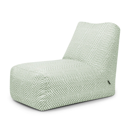 Pouf avec Dossier pour Jardin Vert Forêt