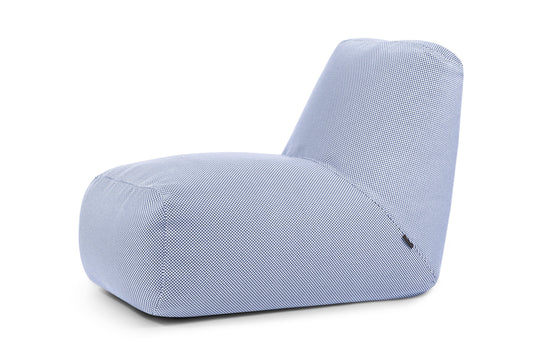 Pouf avec Dossier pour Piscine Bleu de France