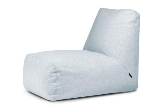 Pouf avec Dossier pour Salon Bleu Ciel