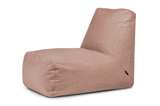 Pouf avec Dossier pour Salon Marron Terracotta