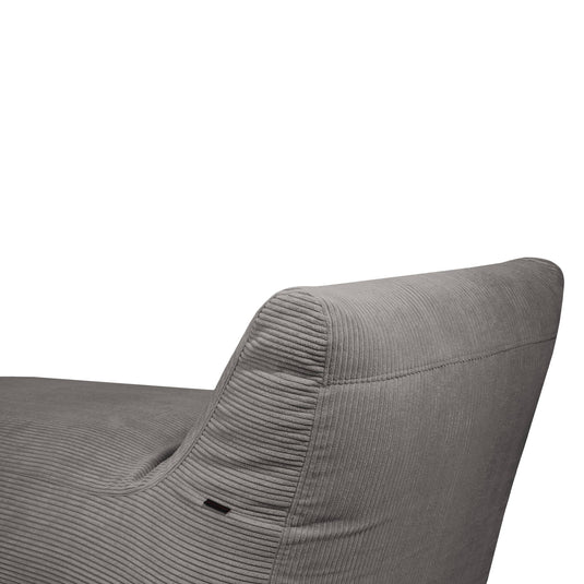 Pouf Bain de Soleil en Velours Côtelé