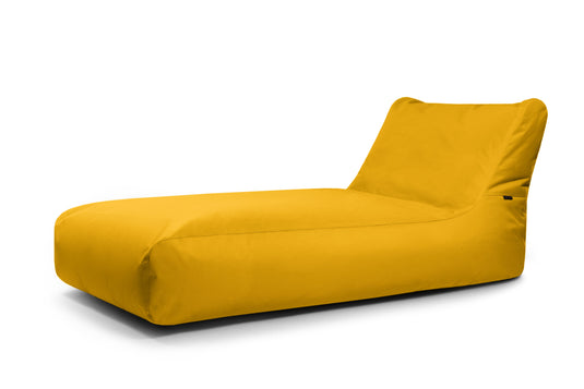 Pouf Bain de Soleil pour Chambre Jaune Moutarde