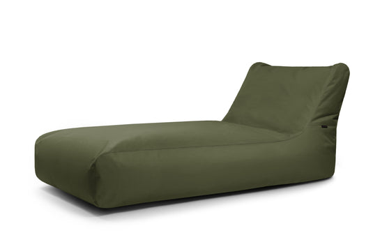 Pouf Bain de Soleil pour Chambre Vert Kaki