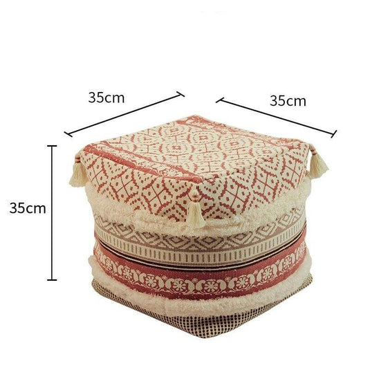 Pouf Berbère Coloré