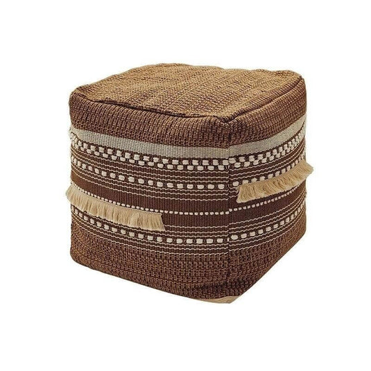 Pouf Berbère Marron