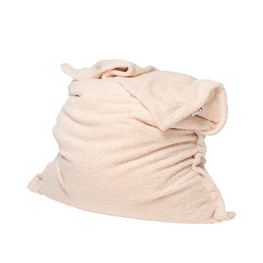 Pouf Bouclette Beige