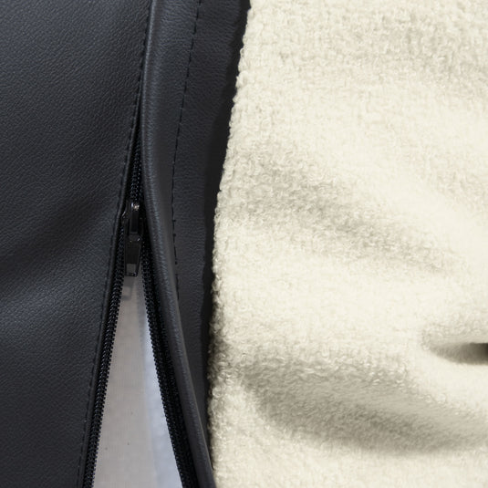 Pouf Canapé 3 places en Bouclette