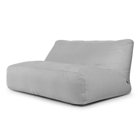 Pouf Canapé 3 places pour Piscine Gris Anthracite