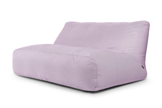 Pouf Canapé 3 places pour Piscine Violet Lavande