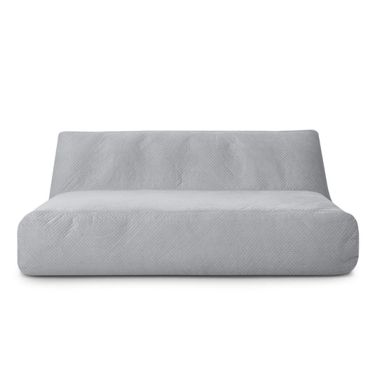 Pouf Canapé 4 places en Velours Capitonné