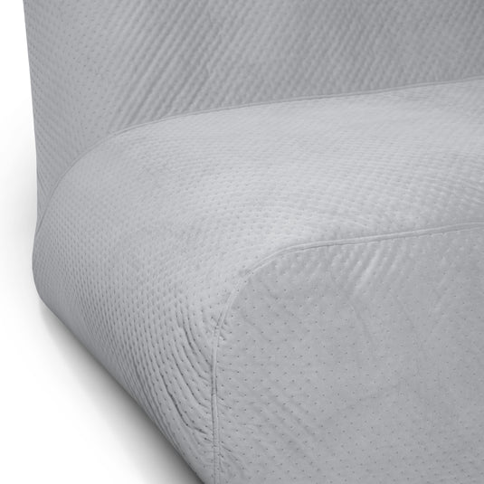 Pouf Canapé 4 places en Velours Capitonné