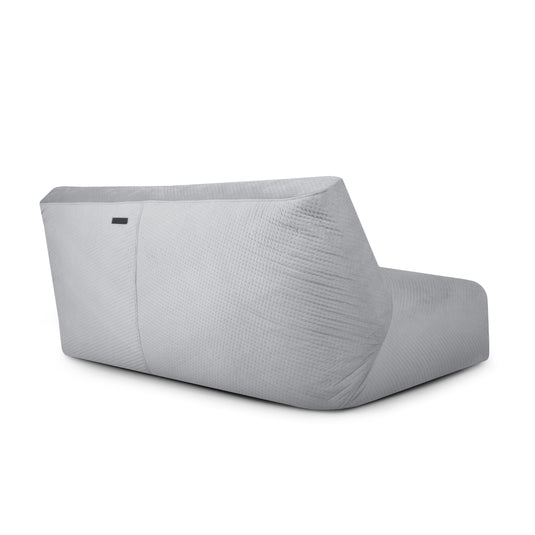 Pouf Canapé 4 places en Velours Capitonné