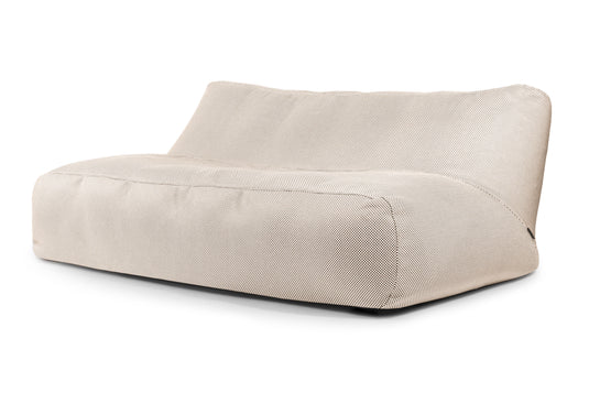 Pouf Canapé 4 places pour Piscine Beige Crème