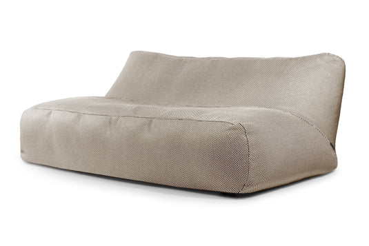 Pouf Canapé 4 places pour Piscine Marron Chocolat