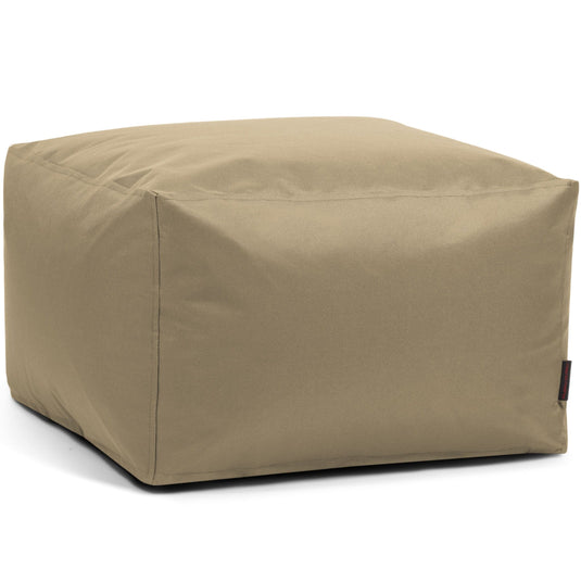 Pouf Carré Chambre Beige Crème