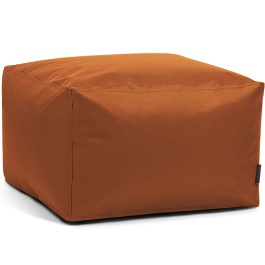 Pouf Carré Chambre Marron Cuivré