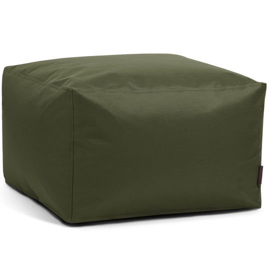 Pouf Carré Chambre Vert Kaki