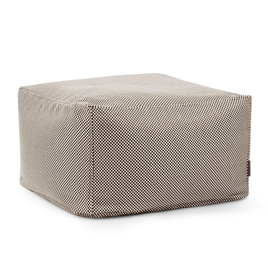 Pouf Carré Piscine Marron Café