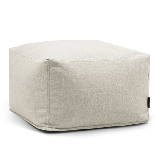 Pouf Carré Salon Beige Sable