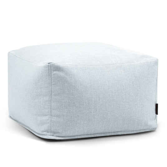 Pouf Carré Salon Bleu Ciel