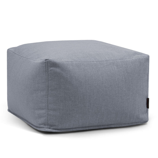 Pouf Carré Salon Gris Anthracite