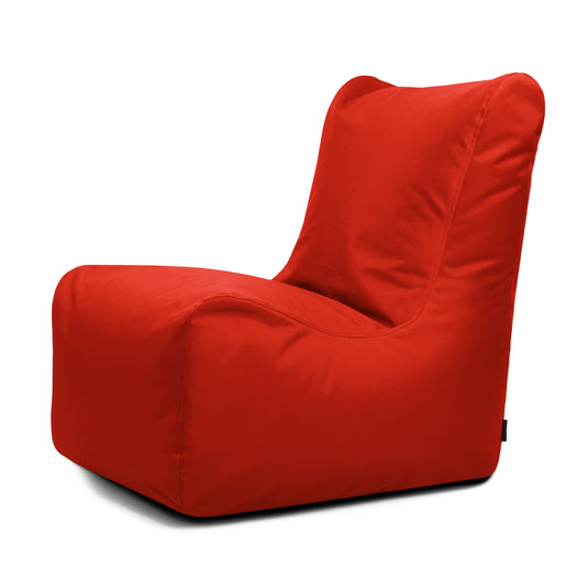 Pouf Chaise Chambre Rouge Garance