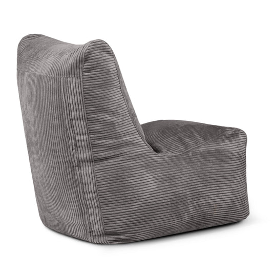 Pouf Chaise en Velours Côtelé